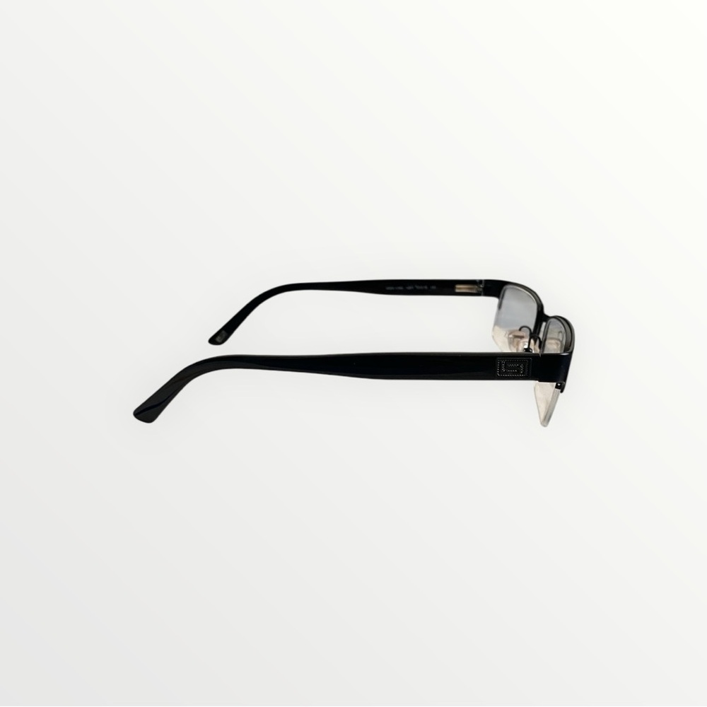 NEW Versace VE1184 Black Matte Metal Rectangular Eyeglasses - Picture 6 of 12